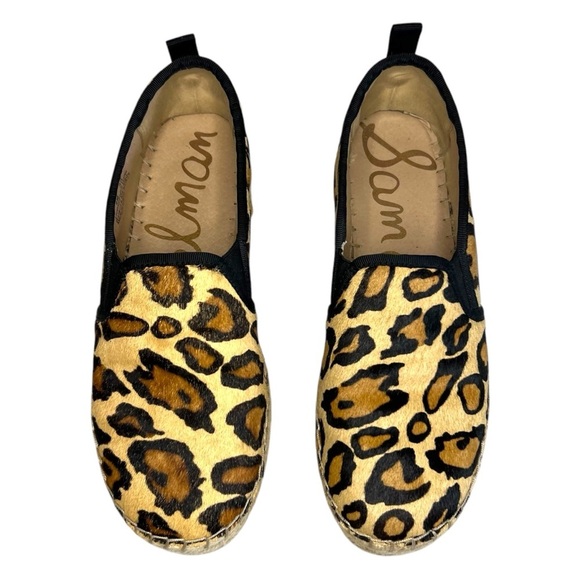Sam Edelman Carrin Calf Hair Leopard Print Platform
Espadrilles Size 8 - Picture 2 of 11